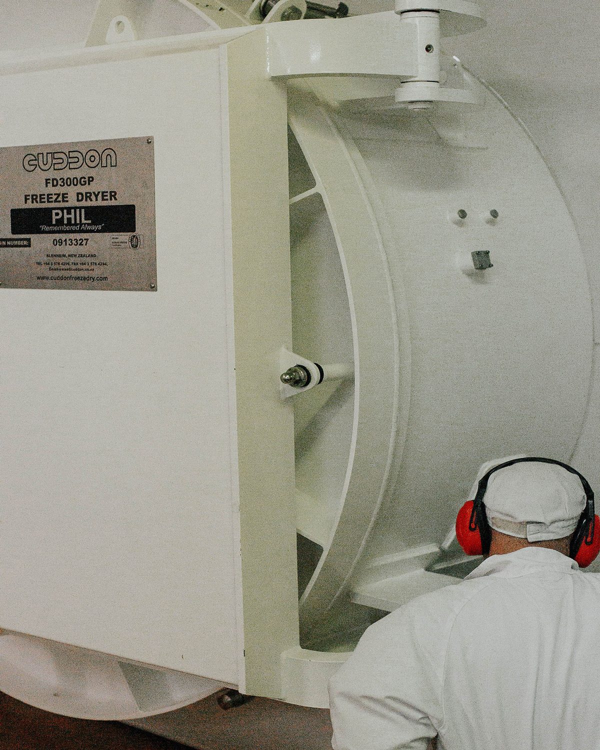 A Cuddons freeze drier at the Back Country Foods plant
